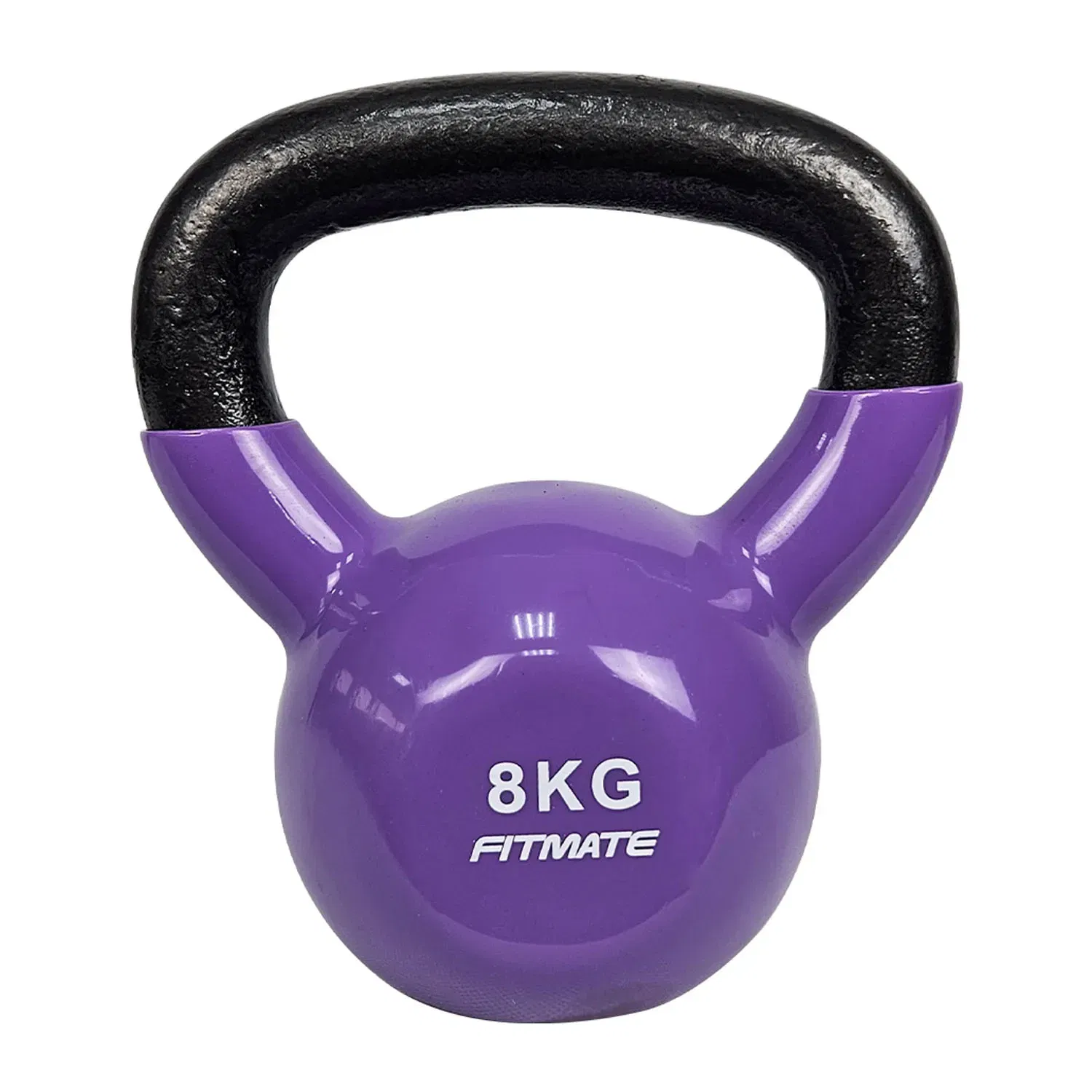 Fitmate Vinyl Kettlebell - 8  Kg