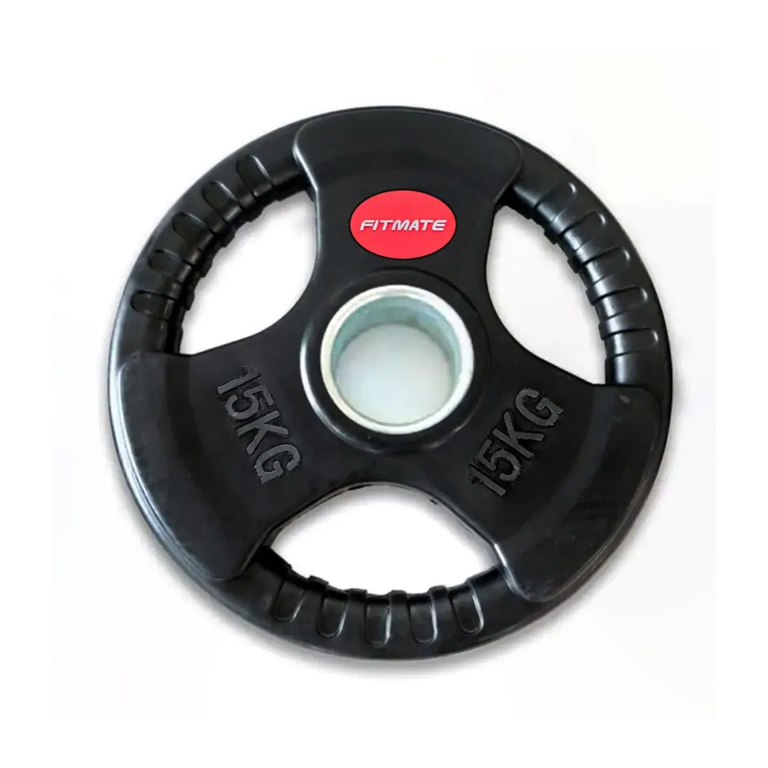 Fitmate Rubber Olympic Weight Plate - 15 Kg
