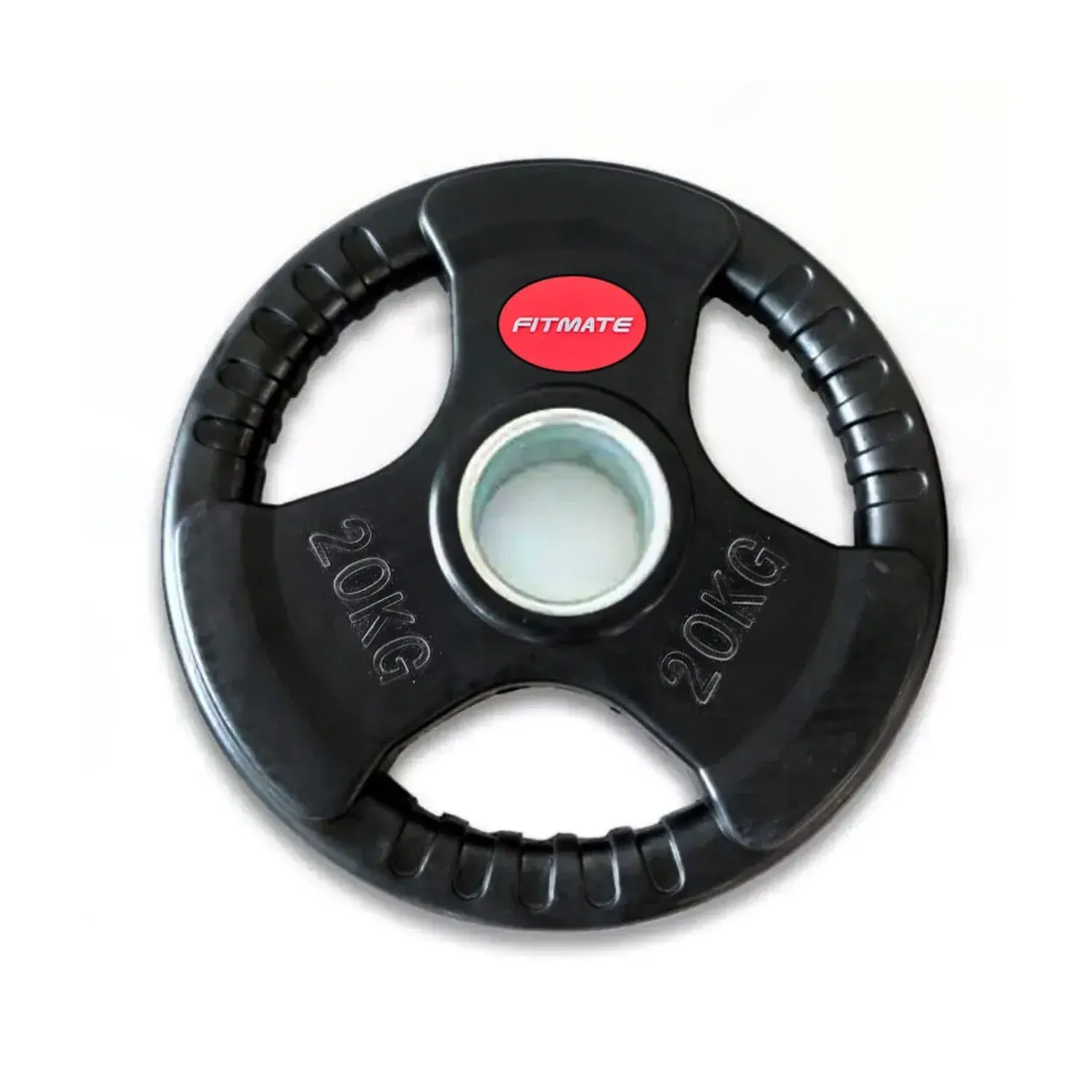 Fitmate Rubber Olympic Weight Plate - 20 Kg