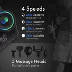ReAthlete Fold Percussive Therapy Massager - Black