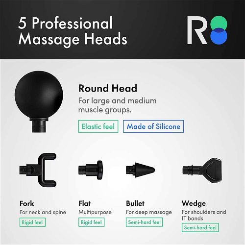 ReAthlete Fold Percussive Therapy Massager-Black