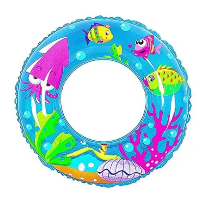 Generic Sea Fish Swimming Ring - 60cm - Blue
