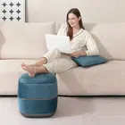 Nourest 3-in-1 Comfort F1 Foot Massager + Ottoman - Light Blue