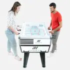 ADW Sports Foosball Table Waterproof Model - White/Black