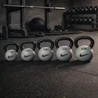 Nike Strength  Grind/Smoke Rubber-Coated Kettlebell (Bundle) - 4-16 Kg