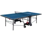 Garlando Master Indoor Foldable TT Table with Wheels - Blue Top