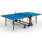 Garlando Champion Outdoor Foldable TT Table with Wheels -Blue Top