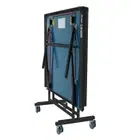Garlando Club Indoor TT Table with Wheels - Blue Top