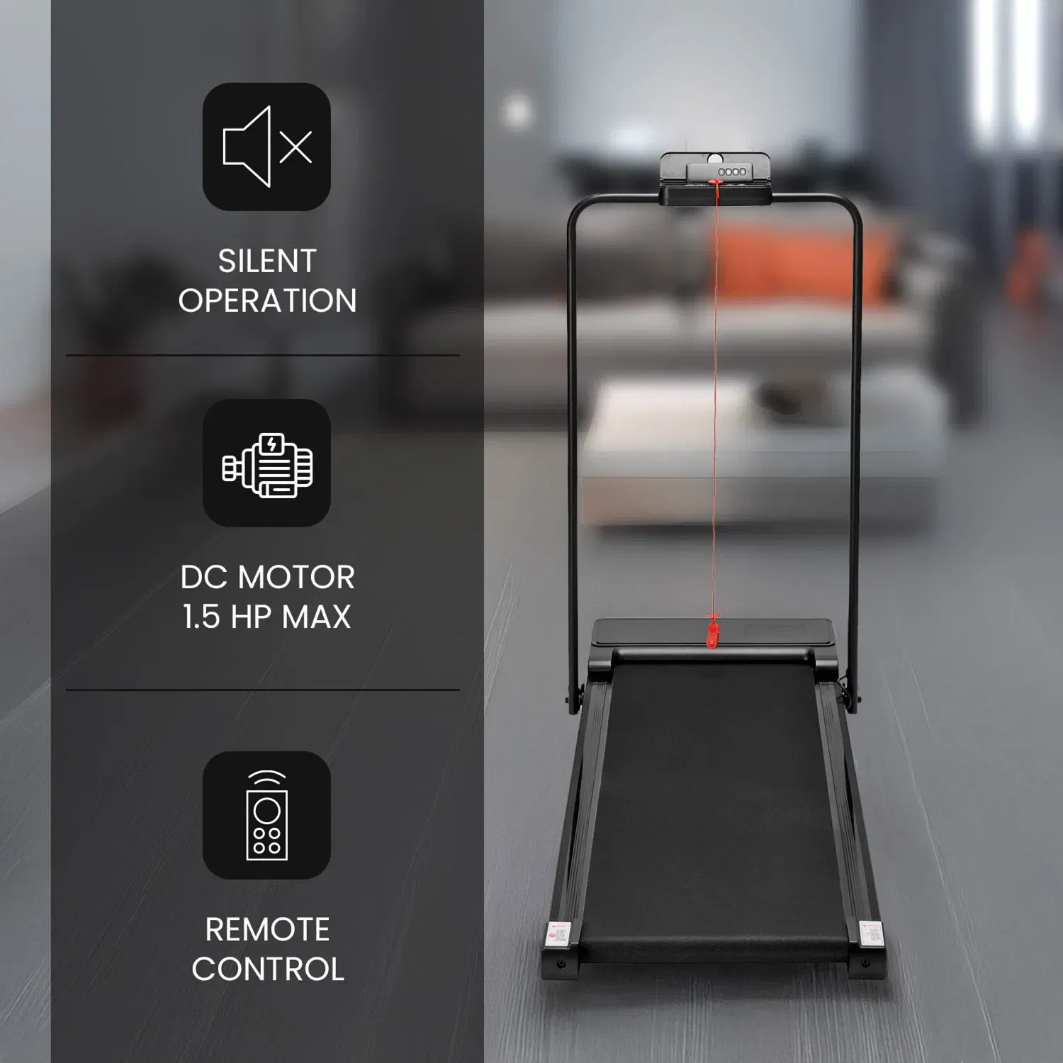 Geepas Walking Treadmill- GFT90007 with Remote Control