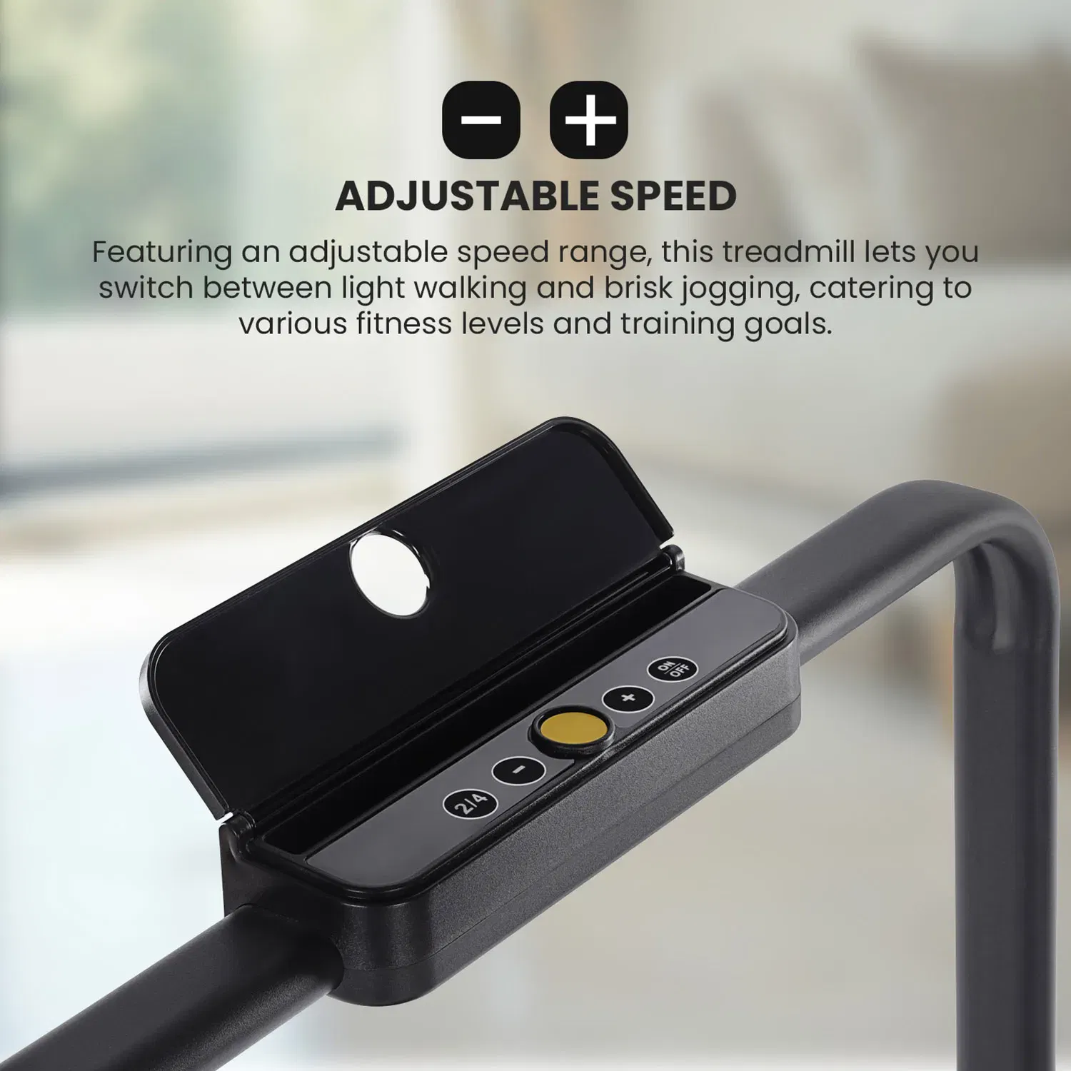 Geepas Walking Treadmill- GFT90007 with Remote Control