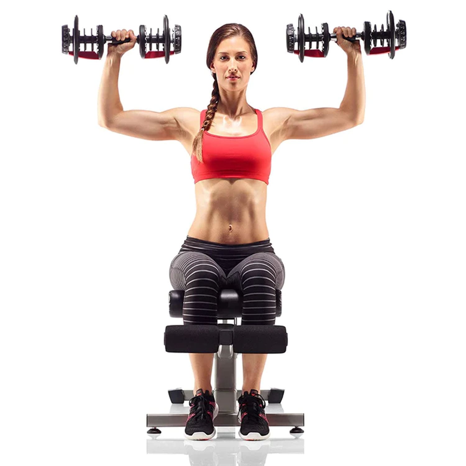 Vox Fitness Adjustable Dumbbell With Anti Slip Grip - 52.51 LB