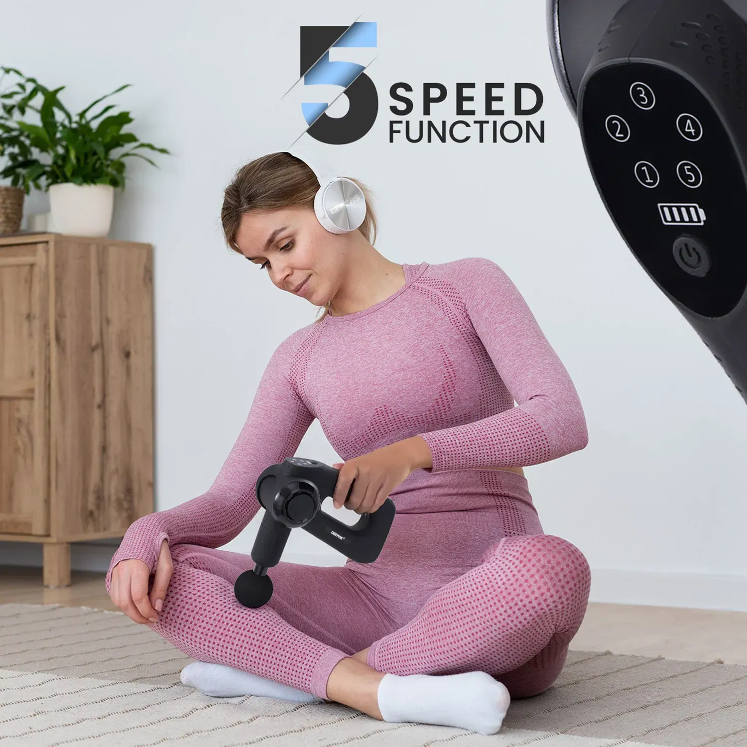 Geepas Foldable Massage Gun