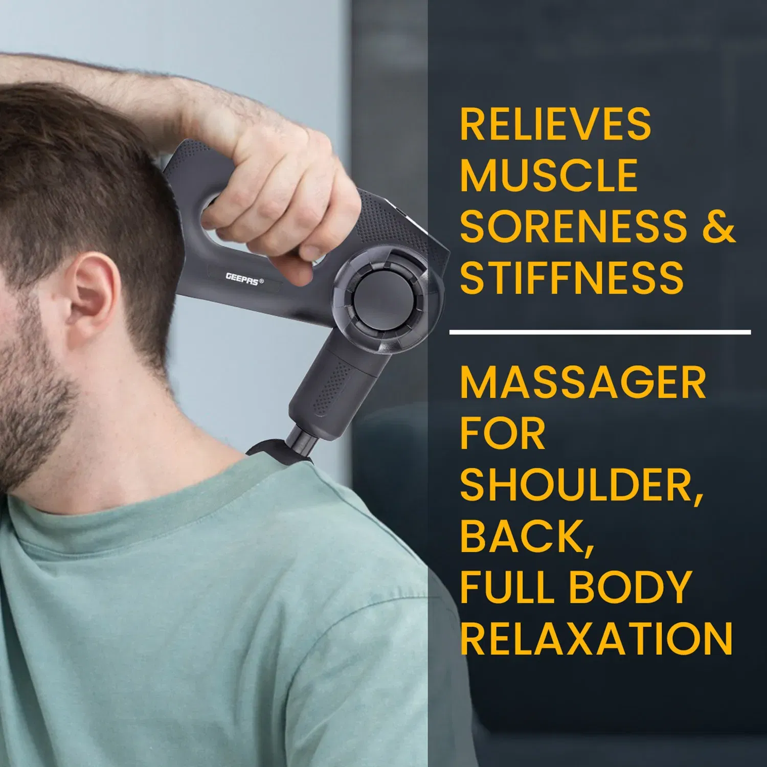 Geepas Foldable Massage Gun