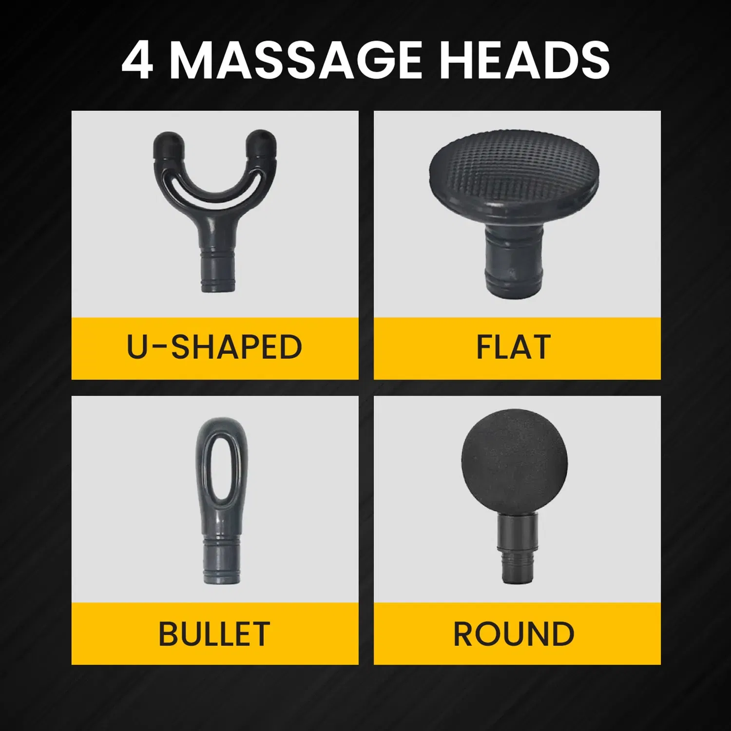 جيباس Curved Long Handle Massage Gun- GM86093UK