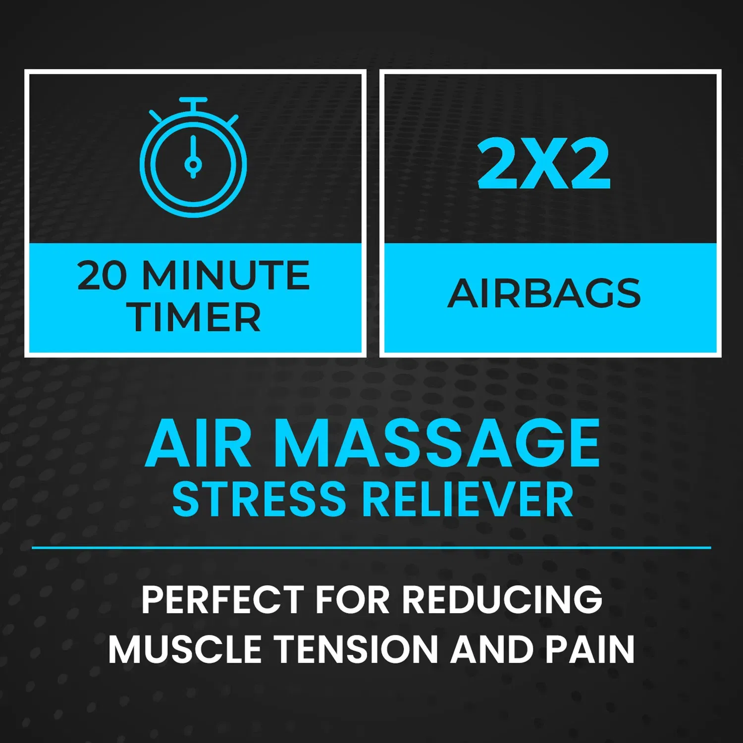 Geepas 3-in-1 Foot, Calf and Thigh Massager