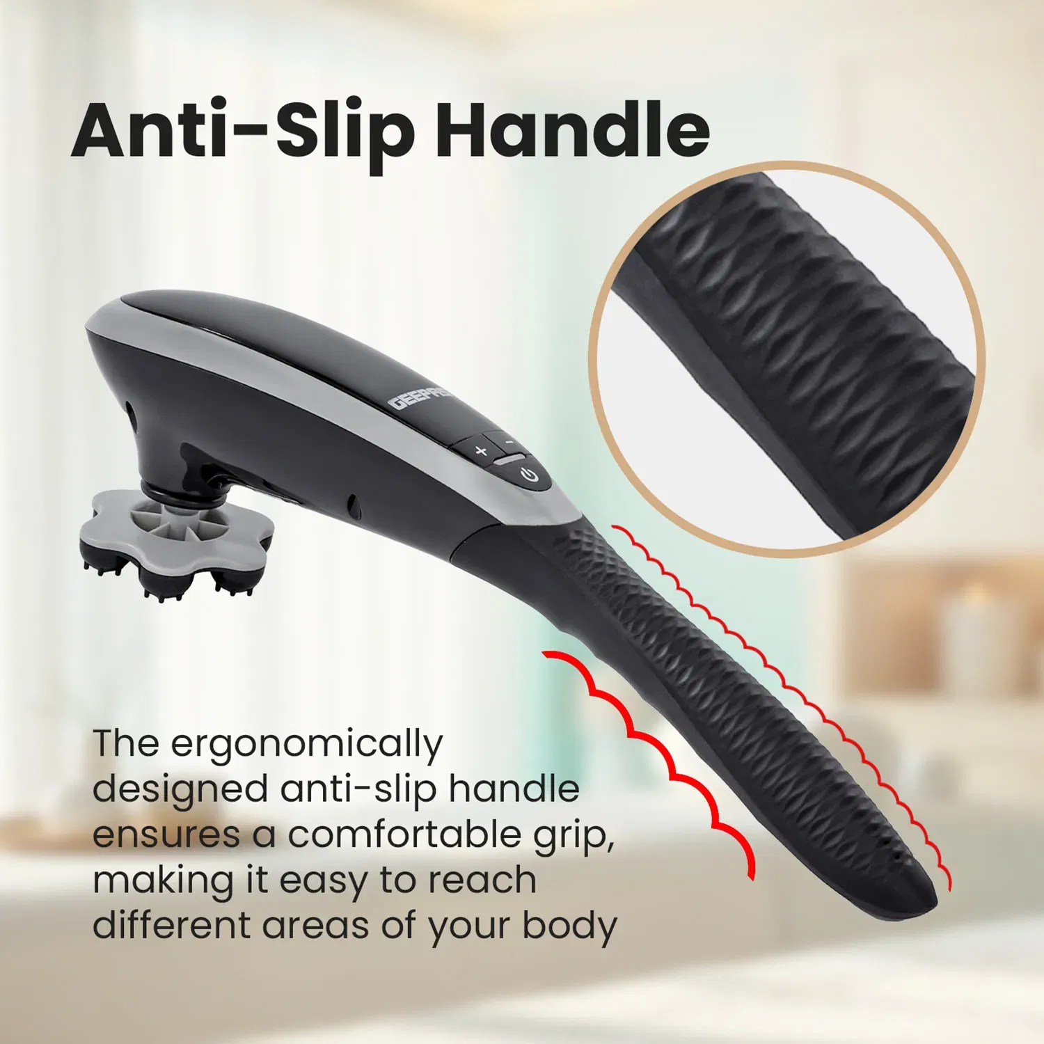 Geepas Cordless Handheld Massager