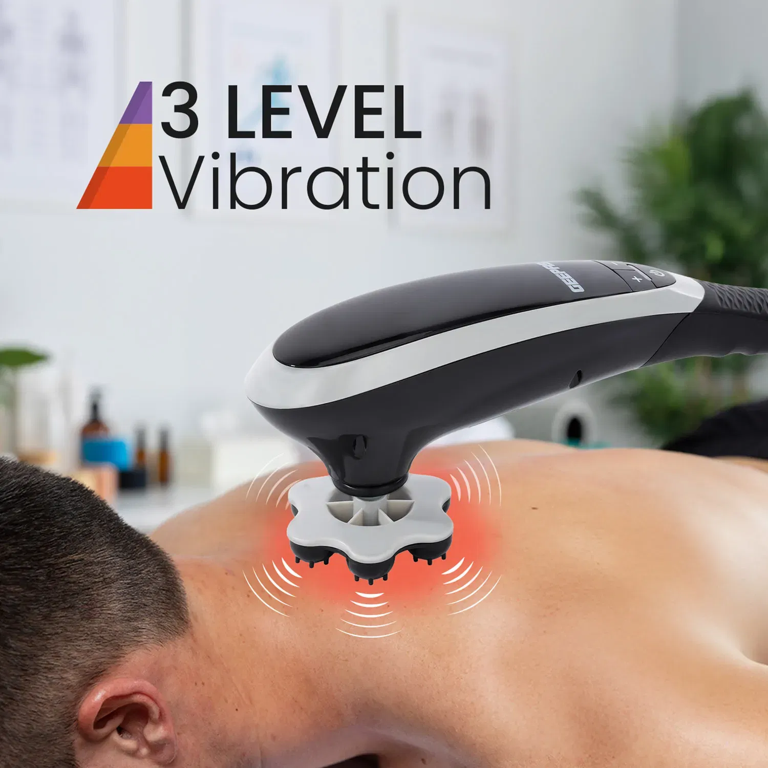 Geepas Cordless Handheld Massager