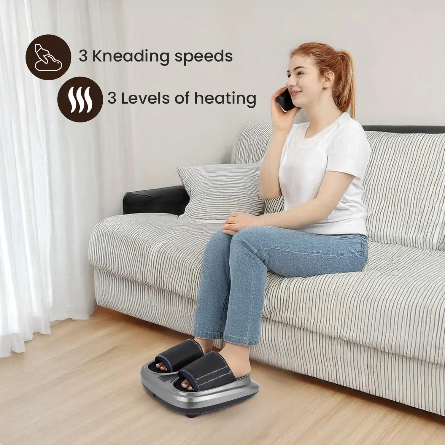 Geepas 4-in-1 Foot Massager