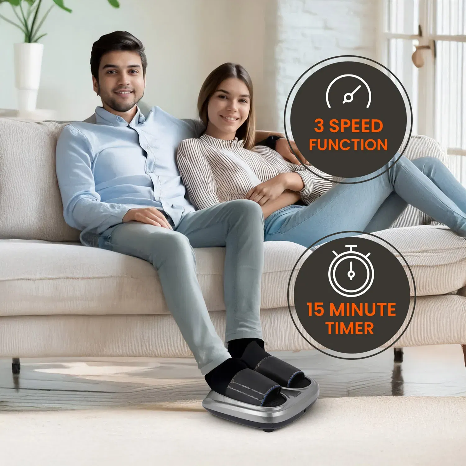 Geepas 4-in-1 Foot Massager