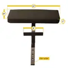 Body Solid Preacher Curl Station Attachment
