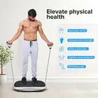 Geepas Vibration Plate Massager with Touchscreen | Full-Body Home Fitness Trainer