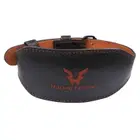 Harley Fitness  Premium Leather Gym Belt - Brown - Large