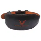 Harley Fitness  Premium Leather Gym Belt - Brown - Medium