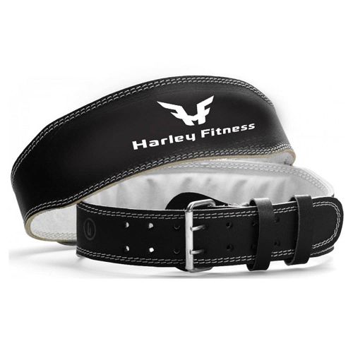 Harley Fitness Weight Lifting Leather Belt-Medium