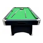 Harley Fitness 8x4 Green Professional Billiard Pool Table