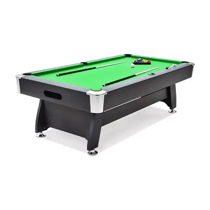 Harley Fitness 8x4 Green Professional Billiard Pool Table