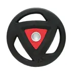 Harley Fitness Premium Rubber Coated Olympic Weight Plate - 15 Kg - Single