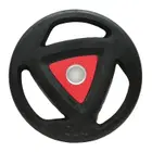 Harley Fitness Premium Rubber Coated Olympic Weight Plate - 20 Kg - Single
