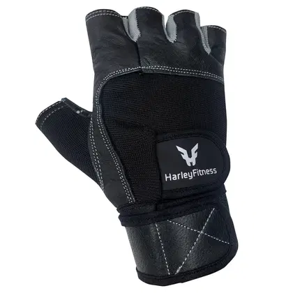 Harley Fitness Race Gym Gloves - Black - XXL