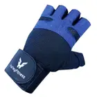 Harley Fitness TKO Weight Lifting Gloves - Blue - XL