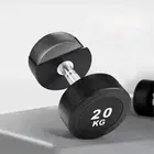 Harley Fitness TPU Commercial Dumbbells Pair - 50  Kg