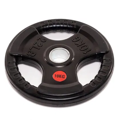 Harley Fitness Olympic Rubber Coated Weight Plate - 10 Kg - Pair