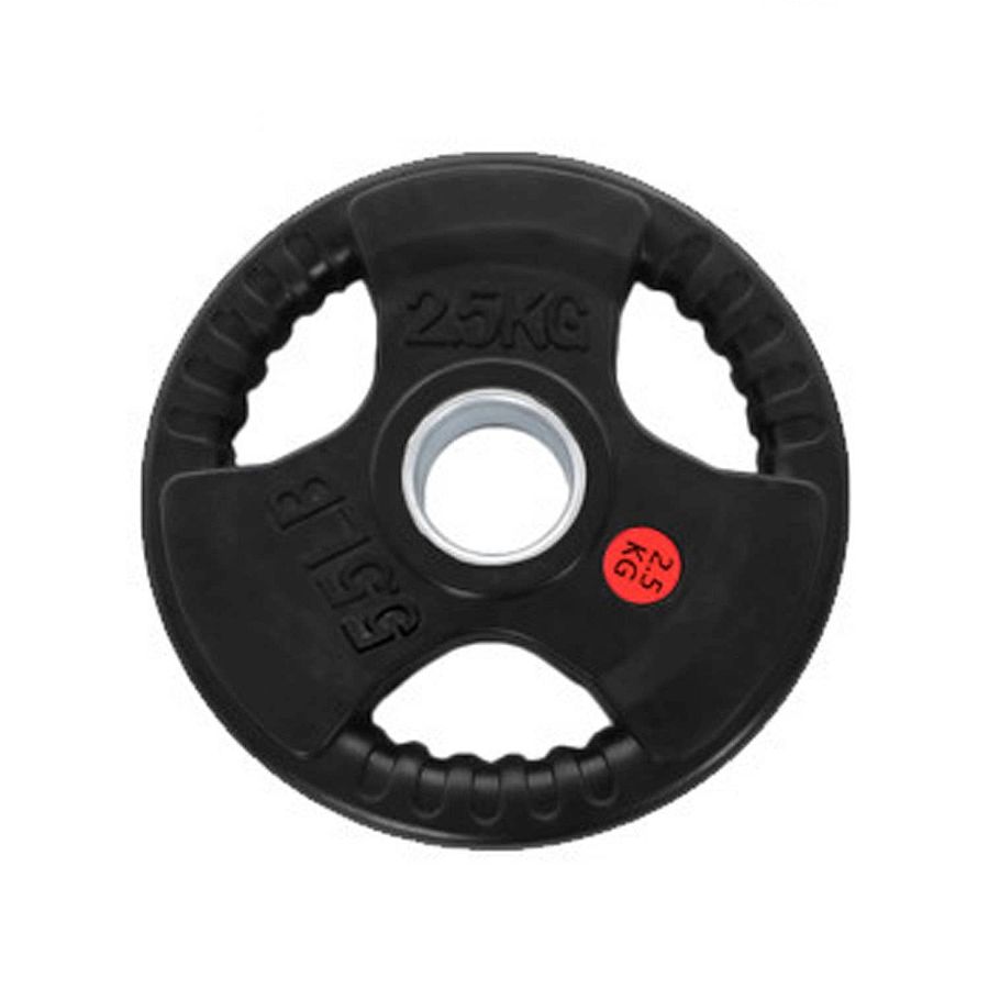 Harley Fitness Olympic Rubber Coated Weight Plate-2.5Kg-Pair