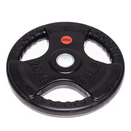 Harley Fitness Olympic Rubber Coated Weight Plate - 20 Kg - Pair