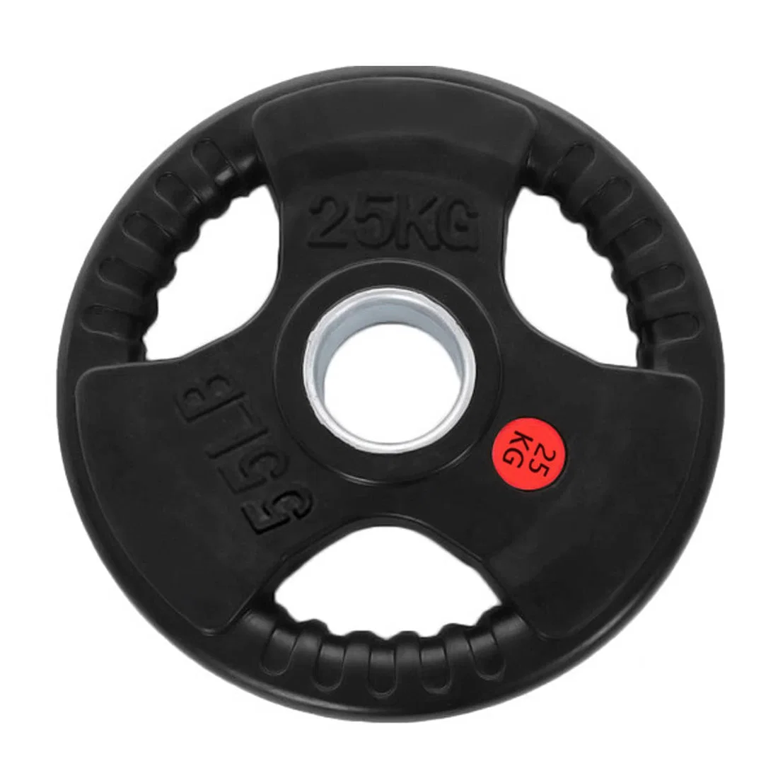 هارلي للياقة البدنية لوحة وزن مطلية بالمطاط الأوليمبي - 25 Kg - Pair