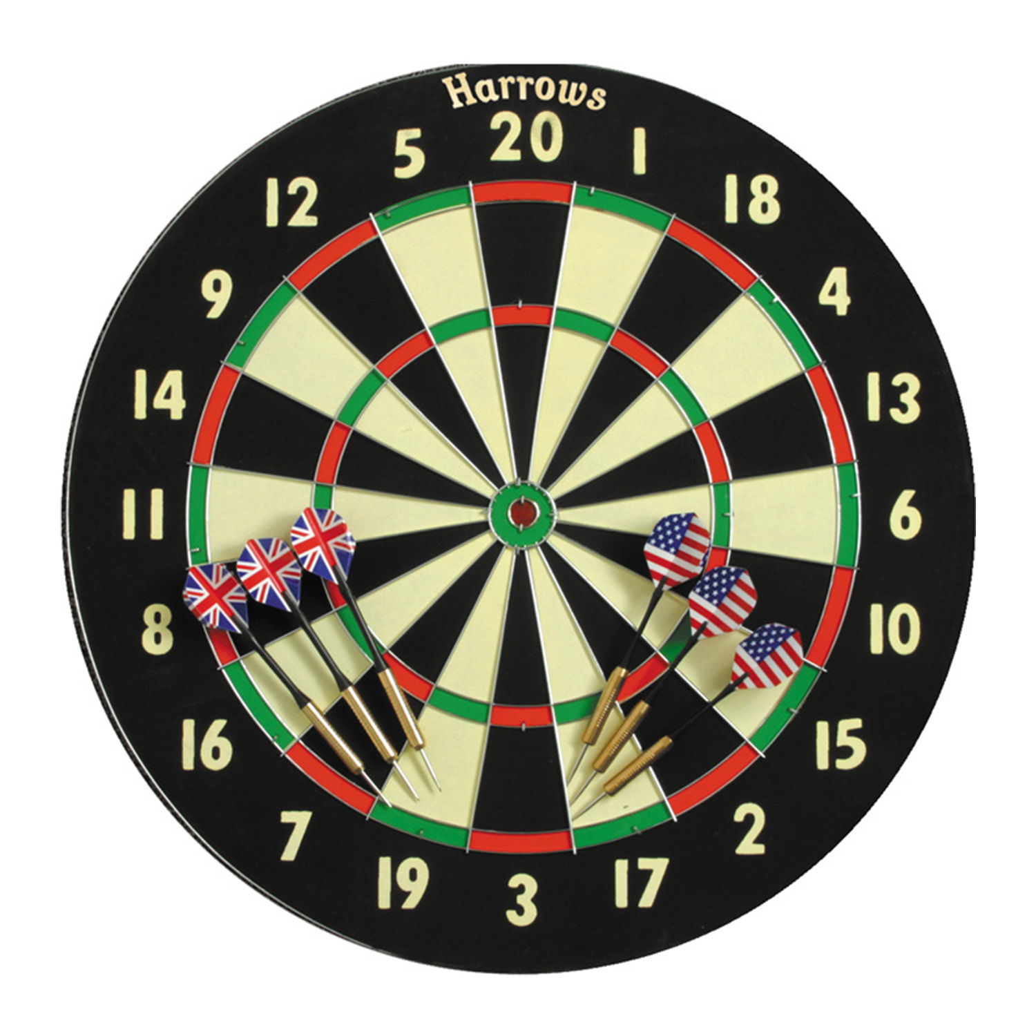 Harrows World Champion Family Dartboard Game 2 IN 1