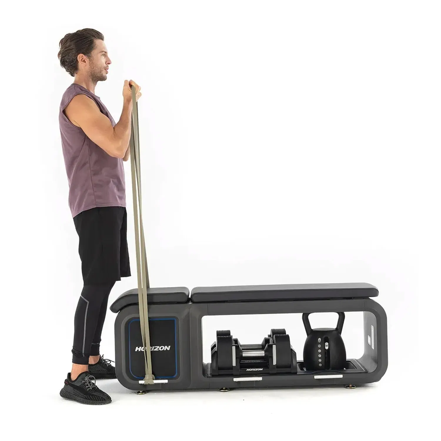 Horizon Fitness Bench with HDB70*2 and HKB70*1