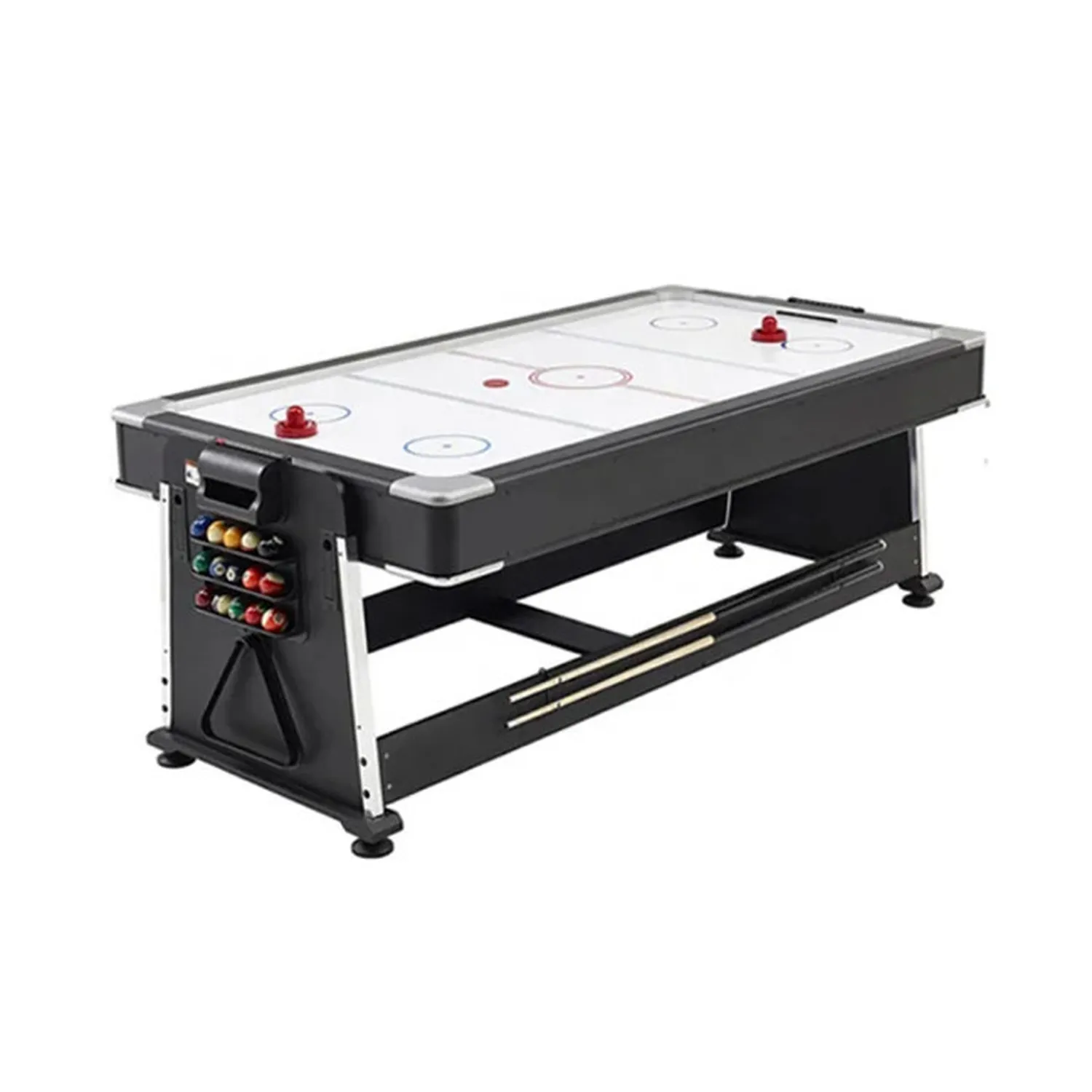 Harley Fitness 4 in 1 Multi-Game Table | 7 FT | Air Hockey, TT Table, Pool Table with Dining Top
