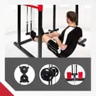 Harley Fitness Multi Gym Squat Rack with Pull-Up Bar