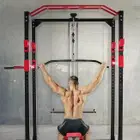 Harley Fitness Multi Gym Squat Rack with Pull-Up Bar