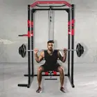 Harley Fitness Multi Gym Squat Rack with Pull-Up Bar