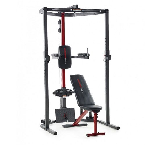 Weider Pro Power Rack with Lat Pull Down IC14933