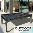 Stag Iconic Model X outdoor Pool Table