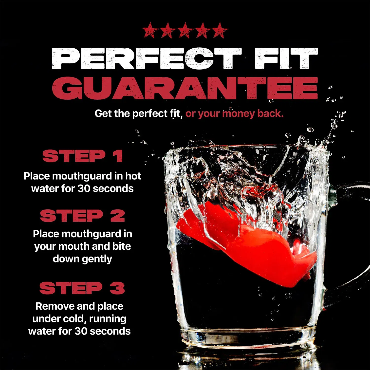 SAFEJAWZ Intro Series - Red Adult (12+)