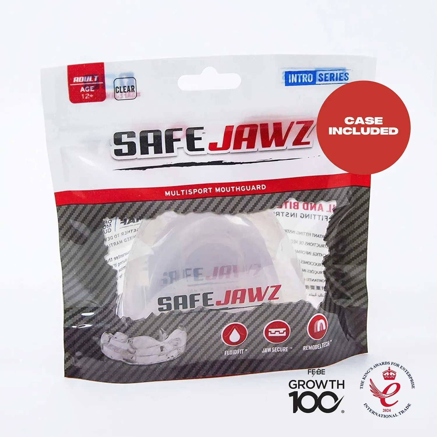 SAFEJAWZ Intro Series - Clear Adult (12+)