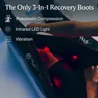 Therabody JetBoots PRO Plus Wireless Compression Boots with Vibration & Light Therapy - Long